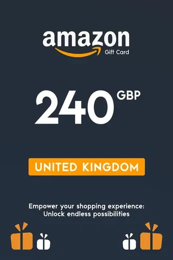 Amazon 240 GBP Gift Card (United Kingdom) gallery image 2