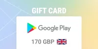 Google Play 170 GBP Gift Card (United Kingdom) thumb 2