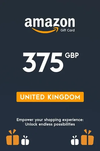 Amazon 375 GBP Gift Card (United Kingdom) gallery image 2