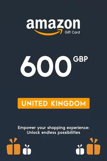 Amazon 600 GBP Gift Card (United Kingdom) gallery image 2