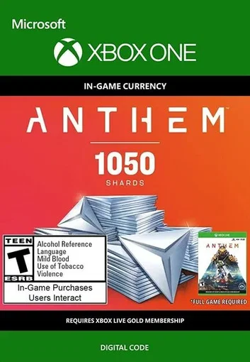 Anthem: 1050 Shards (Xbox One)