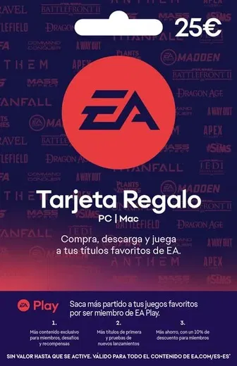 EA 25 EUR Gift Card (Italy) gallery image 2