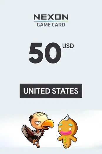 Nexon Game 50 USD Gift Card (United States) gallery image 2