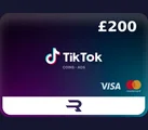 TikTok 200 GBP Gift Card (Global) thumb 2