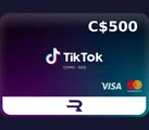 TikTok 500 CAD Gift Card (Global) thumb 2