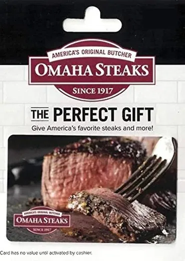 Omaha Steaks 100 USD Gift Card (United States) gallery image 2