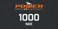 Power 1000 NOK Gift Card (Norway) thumb 2