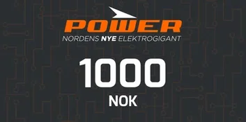 Power 1000 NOK Gift Card (Norway)
