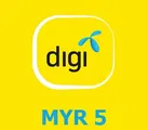DiGi 5 MYR Gift Card (Malaysia) thumb 2