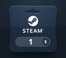 Steam Wallet 1 USD Gift Card (Africa) thumb 2