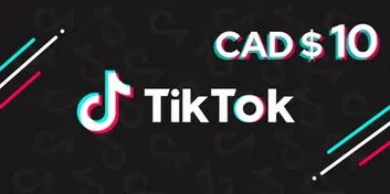 TikTok CAD Gift Card (Global)
