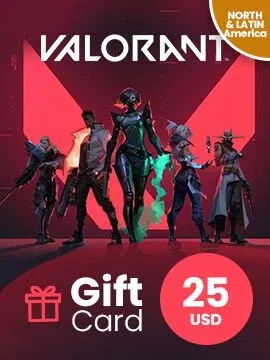 Valorant 25 USD Gift Card