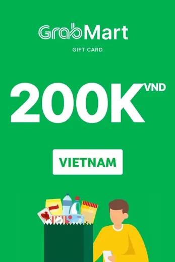 Grab 200000 VND Gift Card (Vietnam) gallery image 2