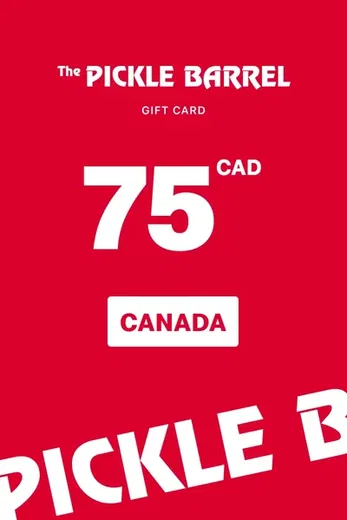 Pickle Barrel 75 CAD Gift Card (Canada) gallery image 2