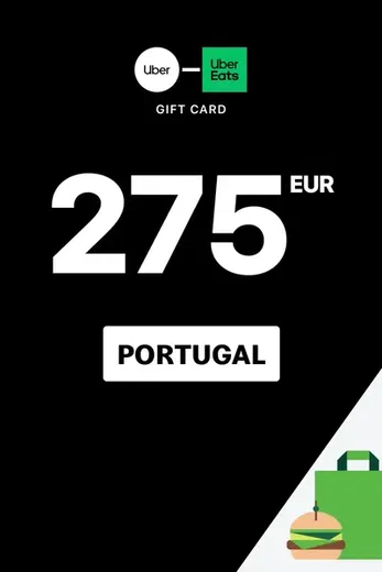 Uber 275 EUR Gift Card (Portugal) gallery image 2
