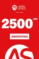Aral 2500 ARS Gift Card (Argentina) thumb 2
