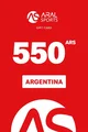 Aral 550 ARS Gift Card (Argentina) thumb 2