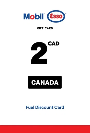 Esso and Mobil 2 CAD Gift Card (Canada) gallery image 2