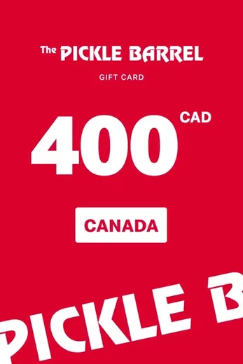 Pickle Barrel 400 CAD Gift Card (Canada) gallery image 2