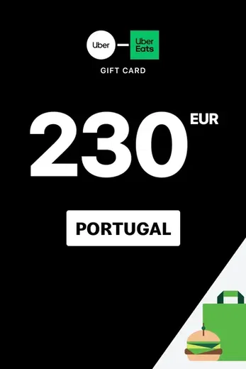 Uber 230 EUR Gift Card (Portugal) gallery image 2