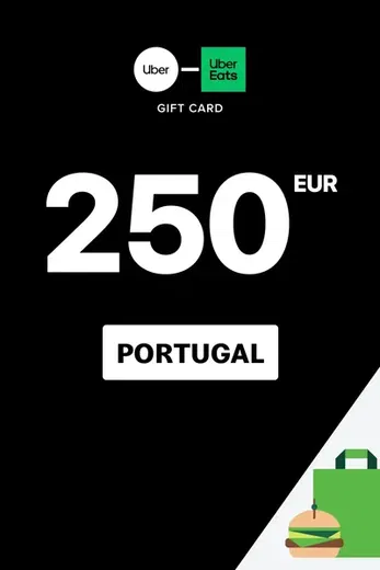 Uber 250 EUR Gift Card (Portugal) gallery image 2