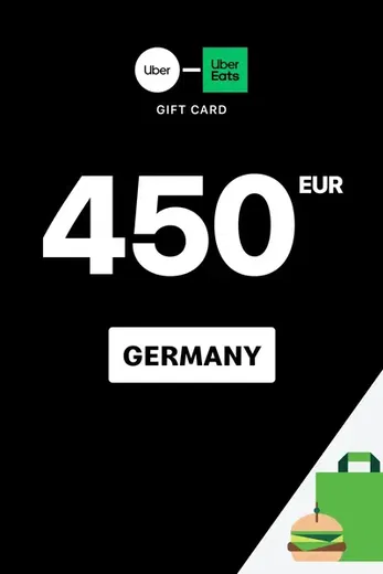 Uber 450 EUR Gift Card (Germany) gallery image 2
