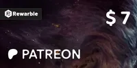 Patreon 7 USD Gift Card (Global) thumb 2