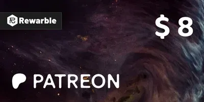 Patreon 8 USD Gift Card (Global) gallery image 2