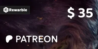 Patreon 35 USD Gift Card (Global) gallery image 2