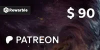 Patreon 90 USD Gift Card (Global) thumb 2