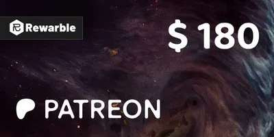 Patreon 180 USD Gift Card (Global) gallery image 2