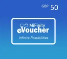 Mifinity eVoucher 50 GBP Gift Card (United Kingdom) thumb 2
