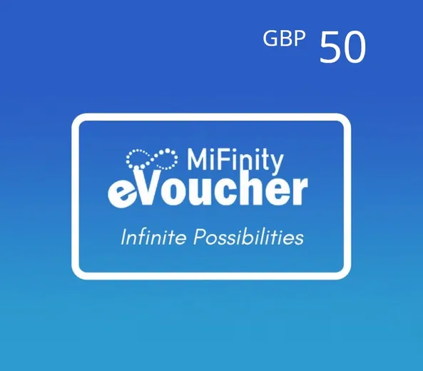 Mifinity eVoucher 50 GBP Gift Card (United Kingdom) gallery image 2