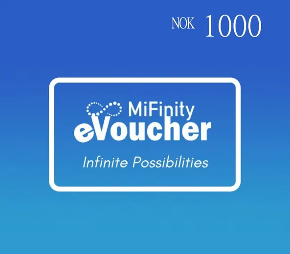 Mifinity eVoucher 1000 NOK Gift Card (Norway) gallery image 2
