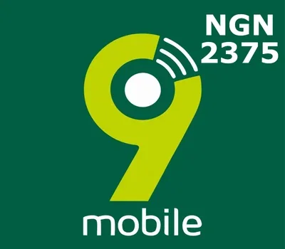 9Mobile Nigeria 2375 NGN Mobile Top-up gallery image 2