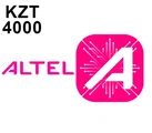 Altel Kazakhstan 4000 KZT Mobile Top-up thumb 2