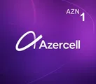 Azercell Azerbaijan 1 AZN Mobile Top-up thumb 2