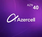 Azercell Azerbaijan 40 AZN Mobile Top-up thumb 2