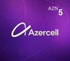 Azercell Azerbaijan 5 AZN Mobile Top-up thumb 2