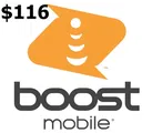 Boost United States 116 USD Mobile Top-up thumb 1