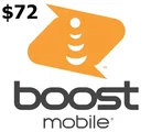 Boost United States 72 USD Mobile Top-up thumb 1