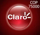 Claro Colombia 75000 COP Mobile Top-up thumb 2