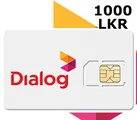 Dialog Sri Lanka 1000 LKR Mobile Top-up thumb 2