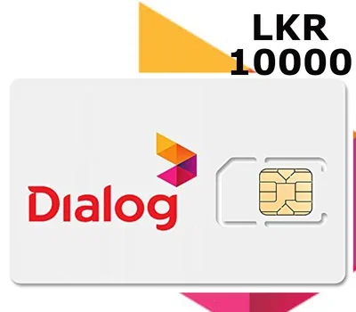 Dialog Sri Lanka 10000 LKR Mobile Top-up gallery image 2