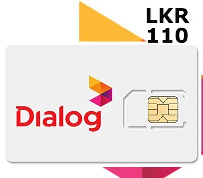 Dialog Sri Lanka 110 LKR Mobile Top-up gallery image 2