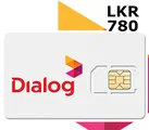 Dialog Sri Lanka 780 LKR Mobile Top-up thumb 2