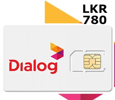 Dialog Sri Lanka 780 LKR Mobile Top-up gallery image 2