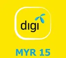 DiGi Malaysia 15 MYR Mobile Top-up thumb 2