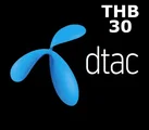 DTAC Thailand 30 THB Mobile Top-up thumb 2