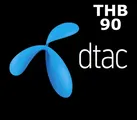 DTAC Thailand 90 THB Mobile Top-up thumb 1